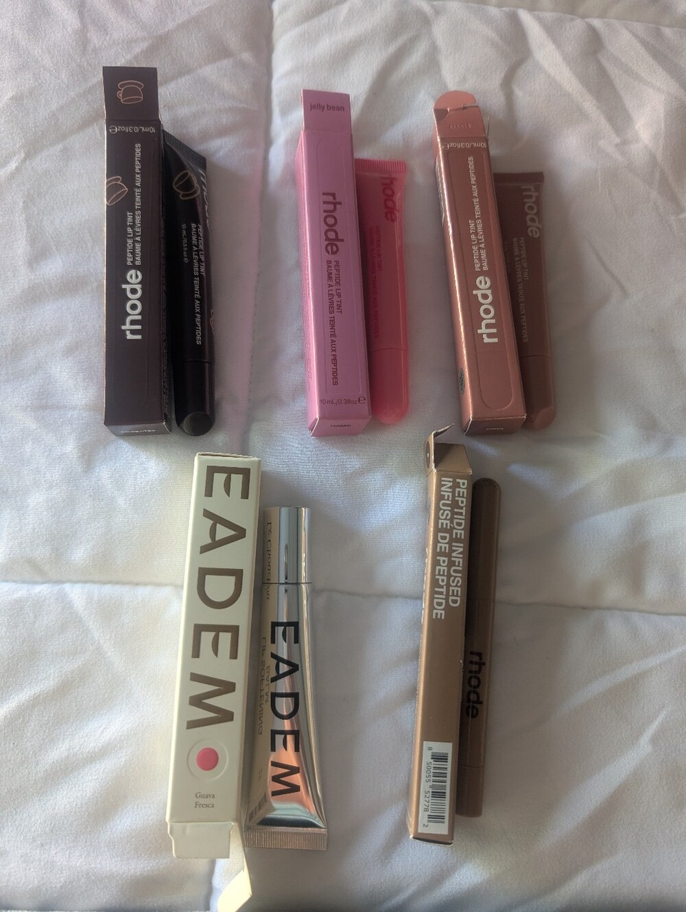 RHODE Peptide Lip Tints — Pink and Brown Boxed Set
